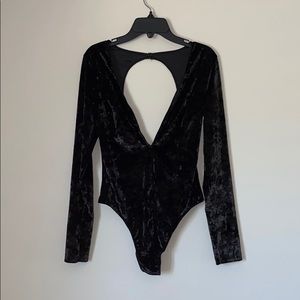 Victoria’s Secret velvet bodysuit